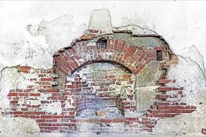 Arched Fireplace - Ft. Warren Arched Fireplace - Ft. Warren