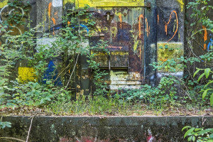 Graffiti Bunker Door Graffiti Bunker Door